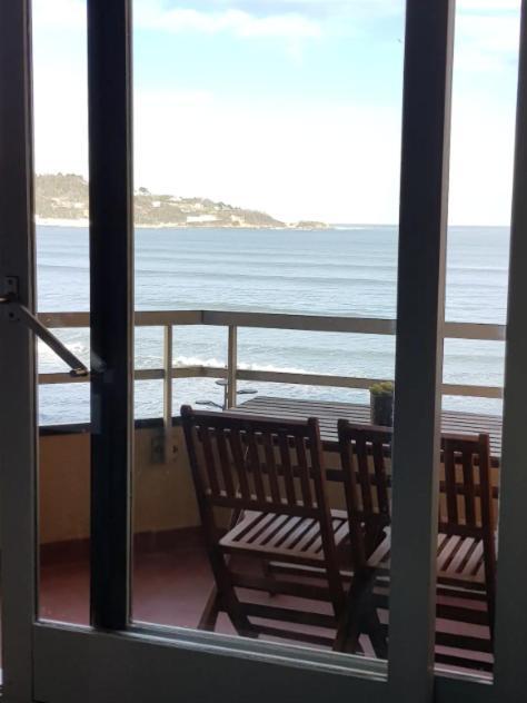 Splendide T2 Face A La Mer, Terrasse, Wifi Hendaye Dış mekan fotoğraf